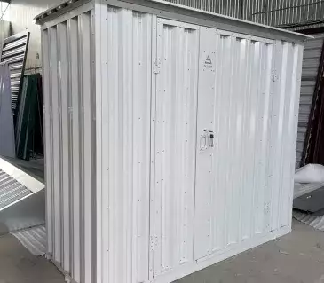 Дровница для вещей в светло-сером цвете в дер. Козенки, г.о. Истра, МО