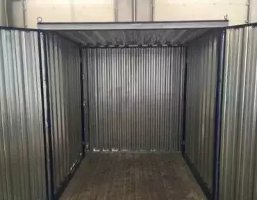 Сборно-разборный контейнер на участке